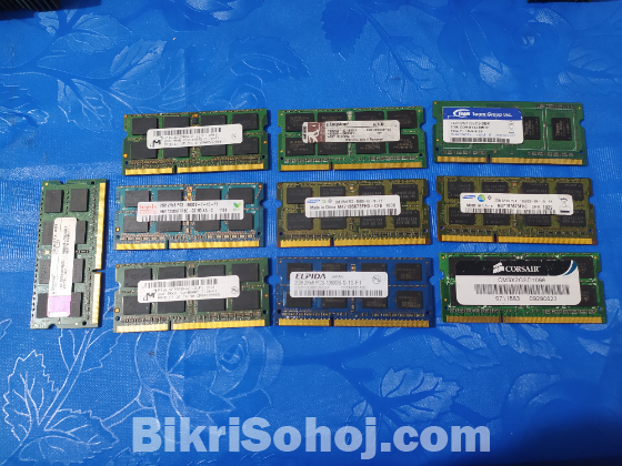 Laptop Ram DDR3 2GB